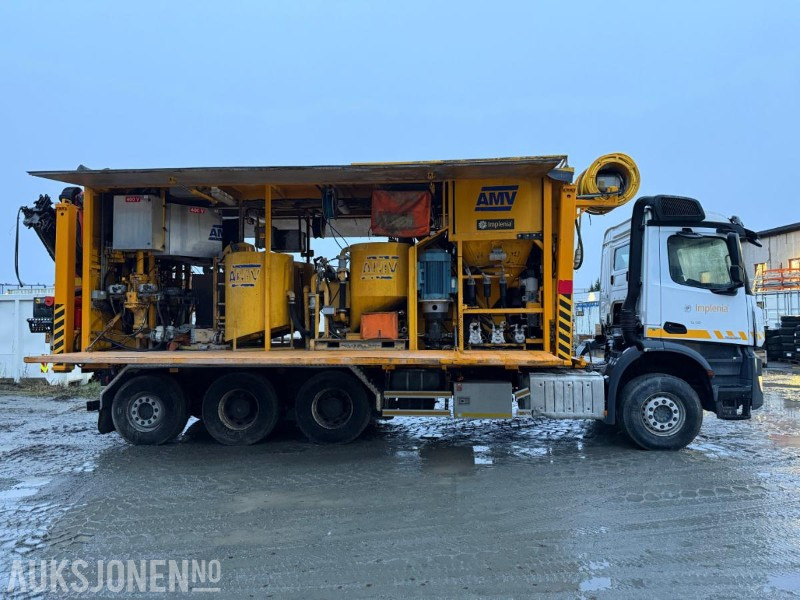 2017 Mercedes-Benz Arocs 3235 8x4, Injeksjonsrigg AMV, EURO 6, påmontert kran - Kendaraan Kota/ Khusus: gambar 4 2017 Mercedes-Benz Arocs 3235 8x4, Injeksjonsrigg AMV, EURO 6, påmontert kran - Kendaraan Kota/ Khusus: gambar 4