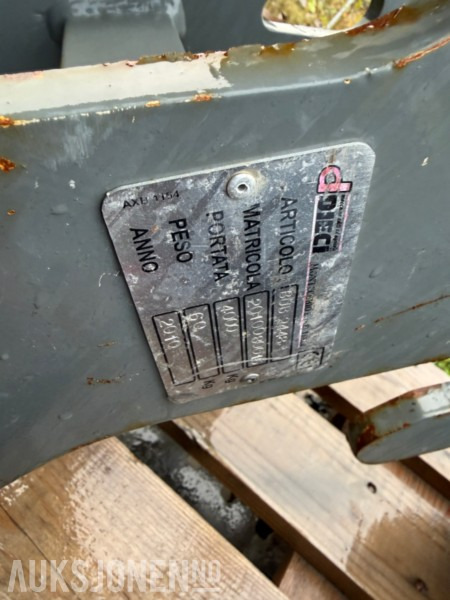 2010 Dieci BUB 2448 lastekrok 4 tonn - Lampiran untuk Peralatan konstruksi: gambar 4 2010 Dieci BUB 2448 lastekrok 4 tonn - Lampiran untuk Peralatan konstruksi: gambar 4