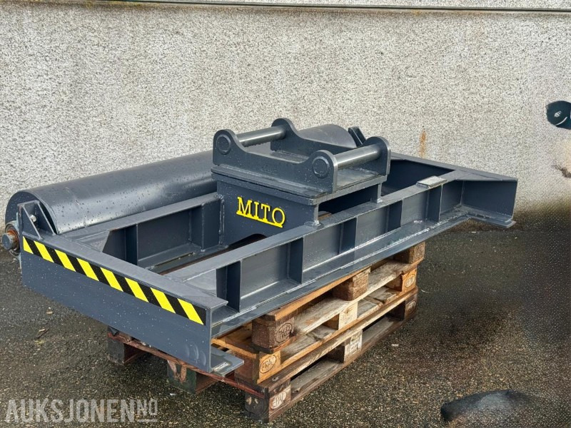 Lampiran untuk Peralatan konstruksi 2024 Mito Leveler Girder – Avrettningsrulle til gravemaskin med S60-feste: gambar 1