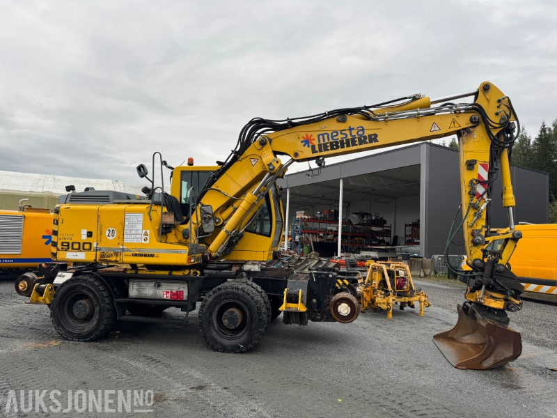 Liebherr A900ZW Hjulmaskin med jernbaneunderstell - Ekskavator: gambar 4 Liebherr A900ZW Hjulmaskin med jernbaneunderstell - Ekskavator: gambar 4