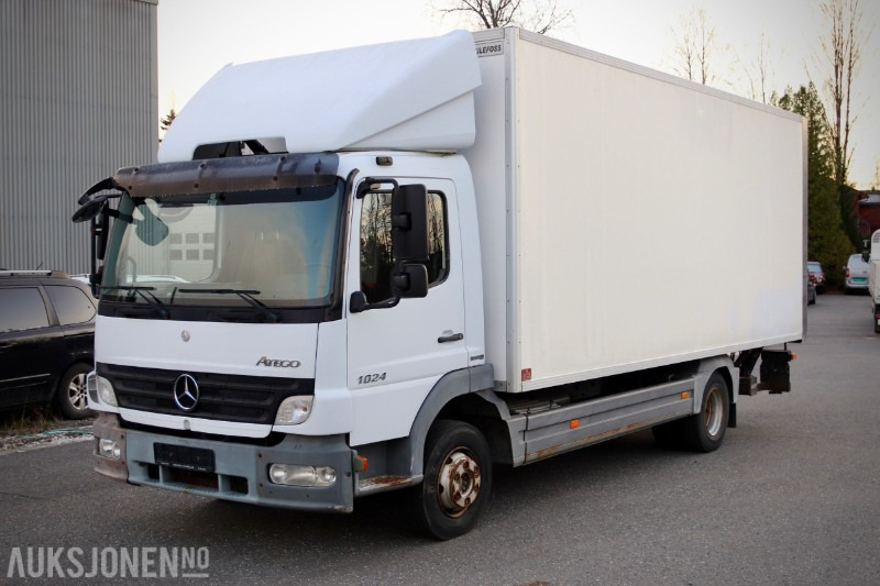 Mercedes-Benz Atego 1024 skapbil med løftelem – 6.2L / 238 hk – EU-godkjent til 20.10.2026 - Truk box: gambar 1 Mercedes-Benz Atego 1024 skapbil med løftelem – 6.2L / 238 hk – EU-godkjent til 20.10.2026 - Truk box: gambar 1