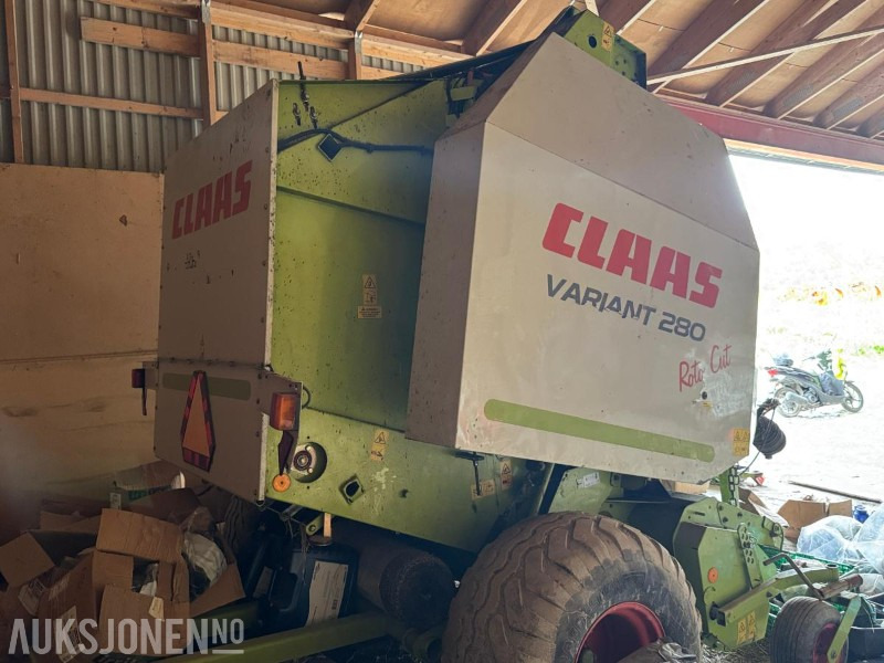 2006 Claas Variant 280 rundballepresse / Beltepresse - Peralatan pertanian: gambar 4 2006 Claas Variant 280 rundballepresse / Beltepresse - Peralatan pertanian: gambar 4