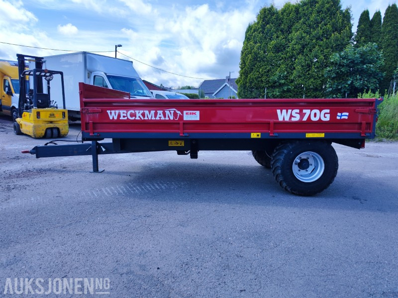 2024 Weckman WS70G traktortilhenger med brems - Peralatan pertanian: gambar 3 2024 Weckman WS70G traktortilhenger med brems - Peralatan pertanian: gambar 3