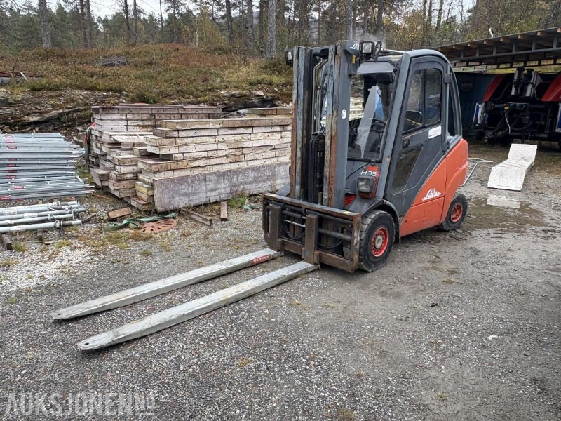 Linde truck H 35 D motvektstruck - Peralatan untuk menangani material: gambar 1 Linde truck H 35 D motvektstruck - Peralatan untuk menangani material: gambar 1
