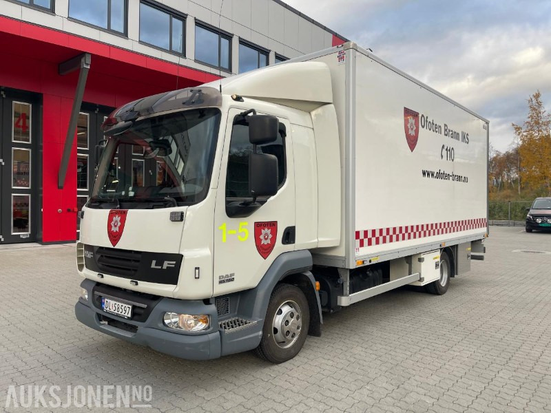 Sjeldent eksemplar, 2007 DAF LF 45.180 Skapbil med kun 46174 kilometer ! - Truk box: gambar 1 Sjeldent eksemplar, 2007 DAF LF 45.180 Skapbil med kun 46174 kilometer ! - Truk box: gambar 1