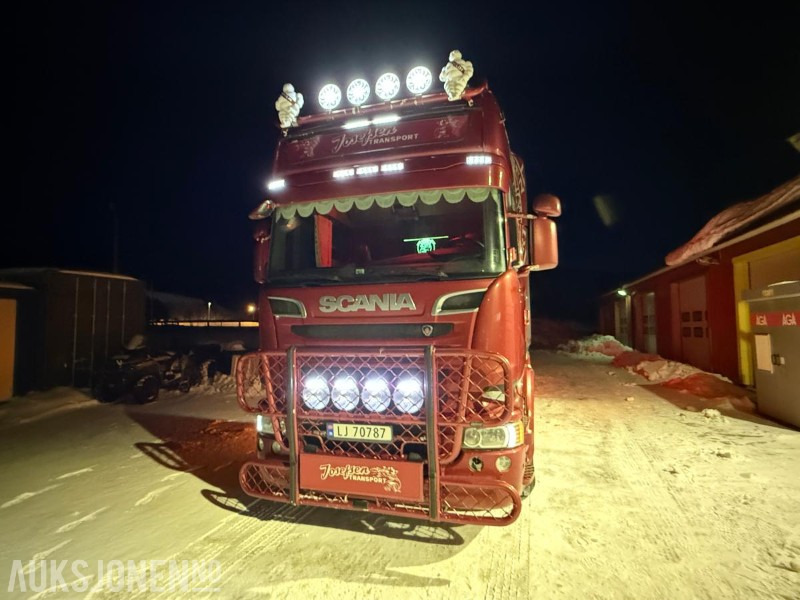 2014 Scania R580 6X4 Trekkvogn - Hydraulikk - Tandem - EURO6 - 653000KM - Tractor head: gambar 2 2014 Scania R580 6X4 Trekkvogn - Hydraulikk - Tandem - EURO6 - 653000KM - Tractor head: gambar 2