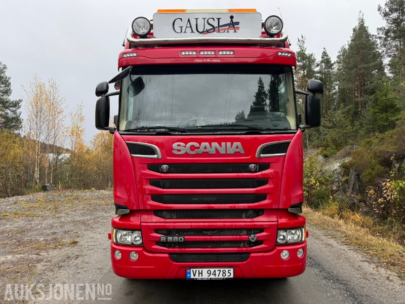 2018 Scania R580-V8-6x4-EURO6-260.000km-Tippsemi m/ Langendorf tralle - Tractor head: gambar 3 2018 Scania R580-V8-6x4-EURO6-260.000km-Tippsemi m/ Langendorf tralle - Tractor head: gambar 3