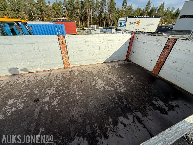 Trailer 1997 Damm 2DBC20 - Egenvekt 3950kg - 2-akslet - Lastebilhenger - Nedleggbare karmer: gambar 19