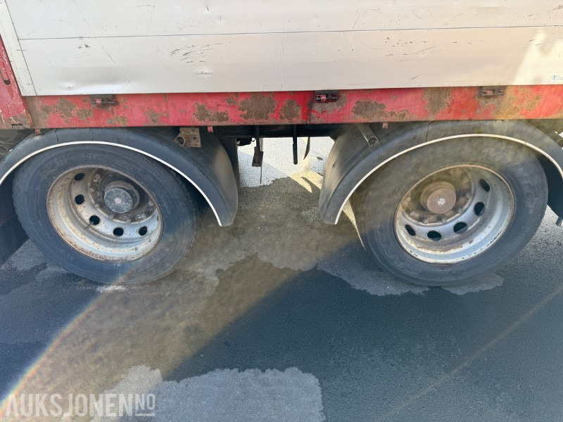 Trailer 1997 Damm 2DBC20 - Egenvekt 3950kg - 2-akslet - Lastebilhenger - Nedleggbare karmer: gambar 11