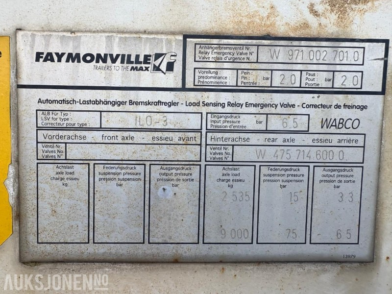 2007 Faymonville element tralle - Trailer: gambar 4 2007 Faymonville element tralle - Trailer: gambar 4