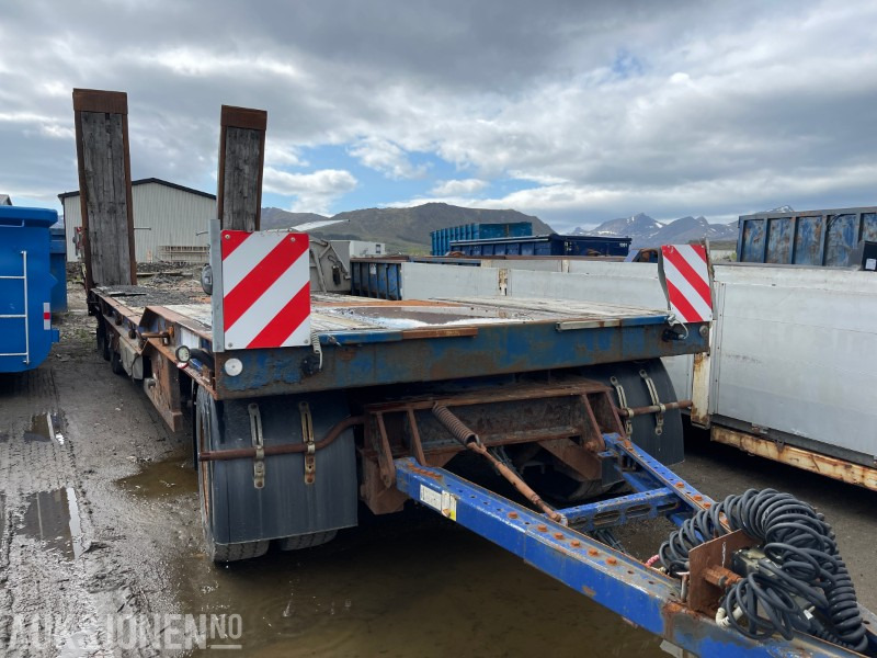 Trailer 2010 Scanslep Chieftain Slephenger med hydrauliske kjørebruer: gambar 1