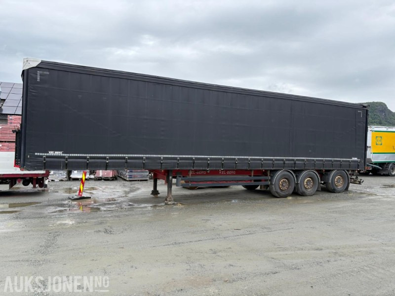 2016 Kel-Berg Gardintralle med sving på aksel 3. - Trailer: gambar 1 2016 Kel-Berg Gardintralle med sving på aksel 3. - Trailer: gambar 1