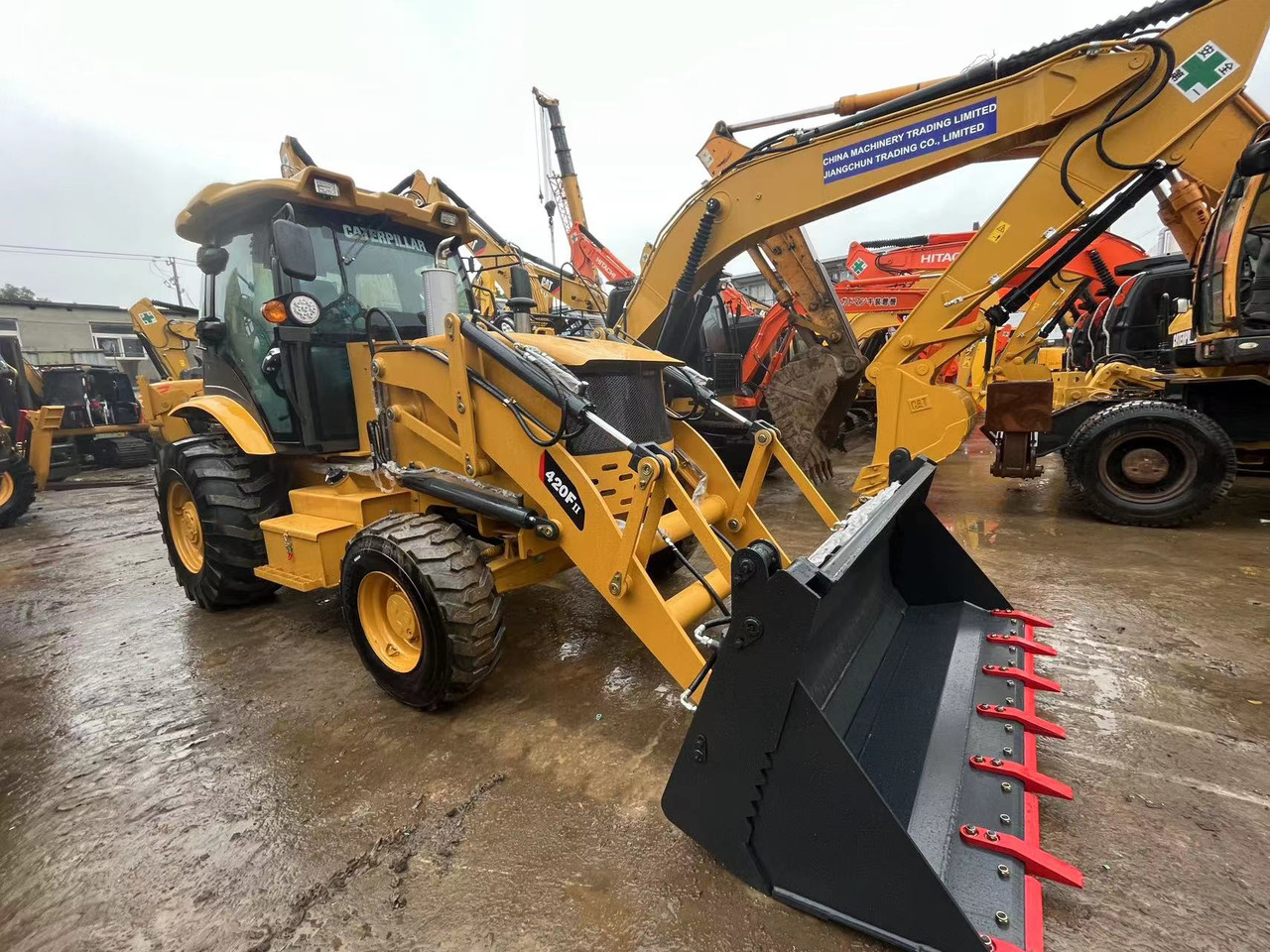 Caterpillar 420F 416 430 CAT Backhoe Loader New or Used on Sale - Backhoe loader: gambar 1 Caterpillar 420F 416 430 CAT Backhoe Loader New or Used on Sale - Backhoe loader: gambar 1