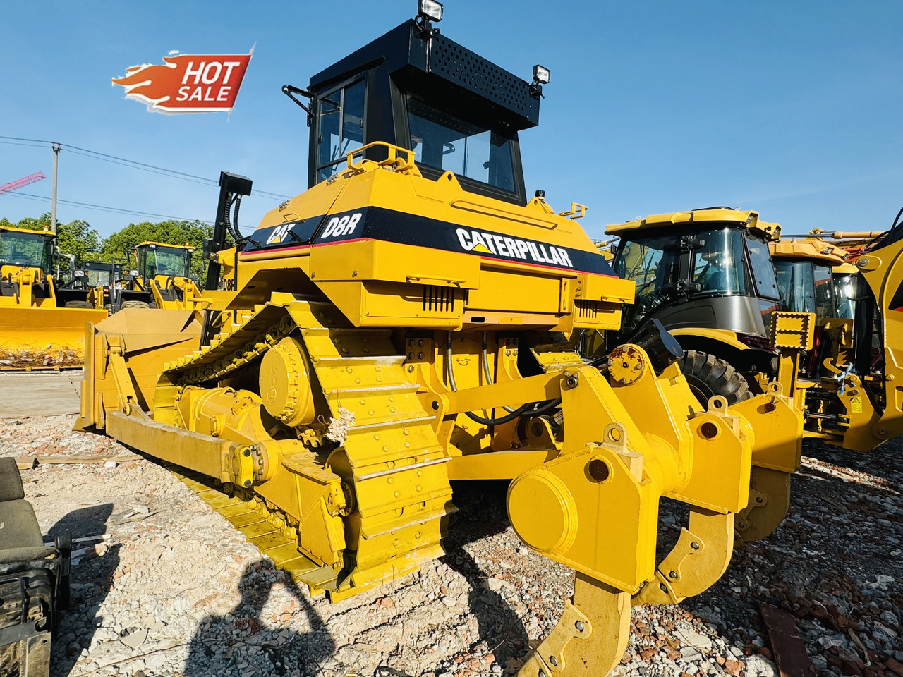 Bulldozer Caterpillar D8R Used Bulldozer CAT Dozer D6G D6R D7G D7R D7H D7E D8T D9R D10T D10R in Good Work Performance for Sale: gambar 10