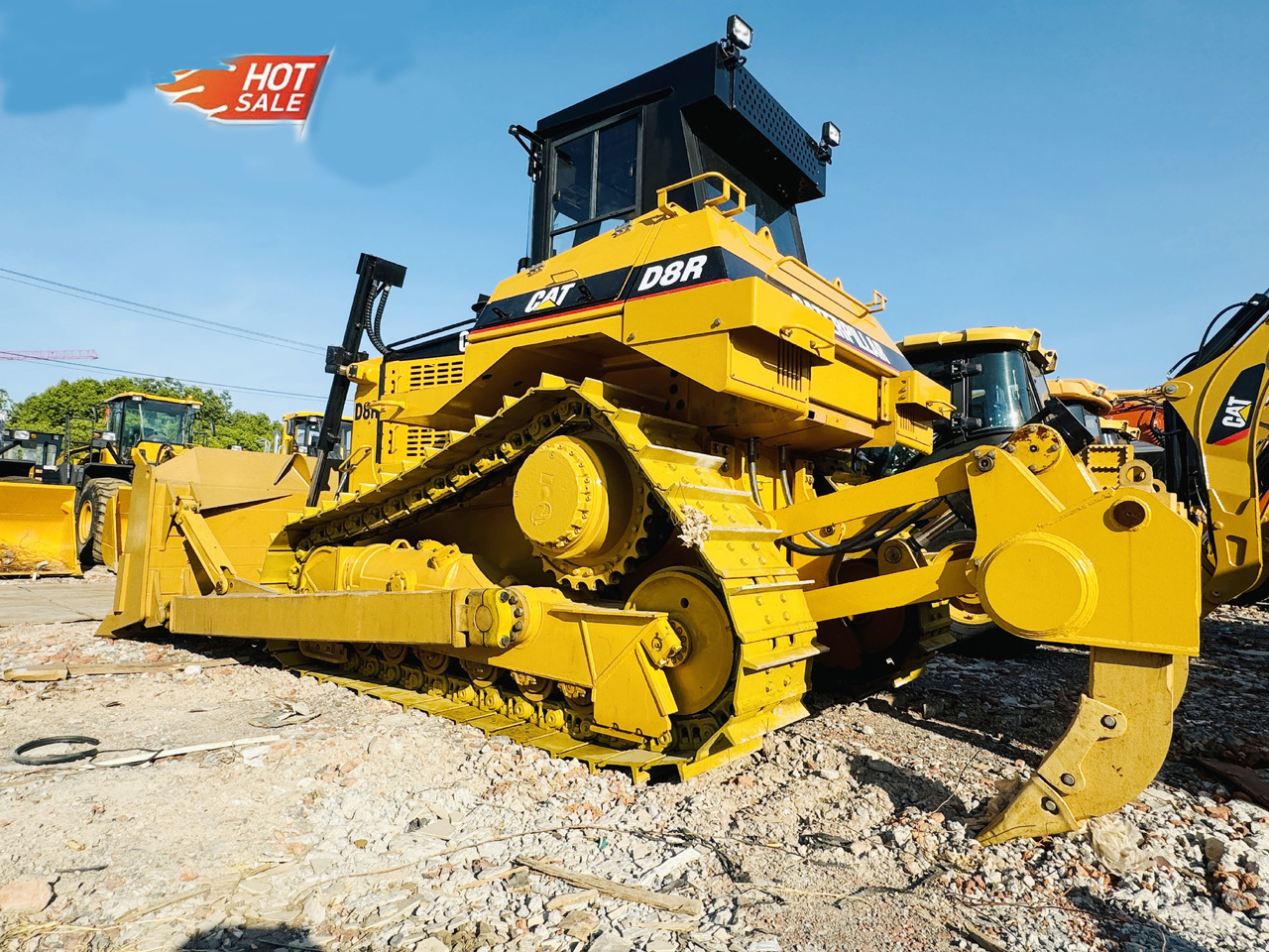 Bulldozer Caterpillar D8R Used Bulldozer CAT Dozer D6G D6R D7G D7R D7H D7E D8T D9R D10T D10R in Good Work Performance for Sale: gambar 6
