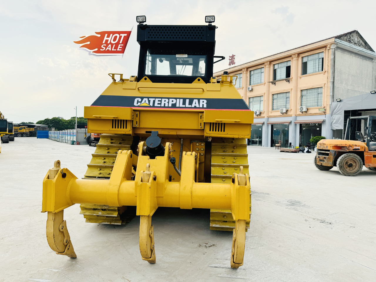 Bulldozer Caterpillar D8R Used Bulldozer CAT Dozer D6G D6R D7G D7R D7H D7E D8T D9R D10T D10R in Good Work Performance for Sale: gambar 9