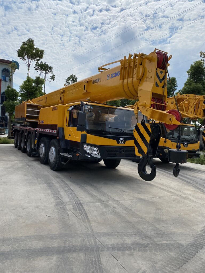 Derek bergerak XCMG 100 Ton Used Truck Crane QY100K-II with High Quality for Sale: gambar 7