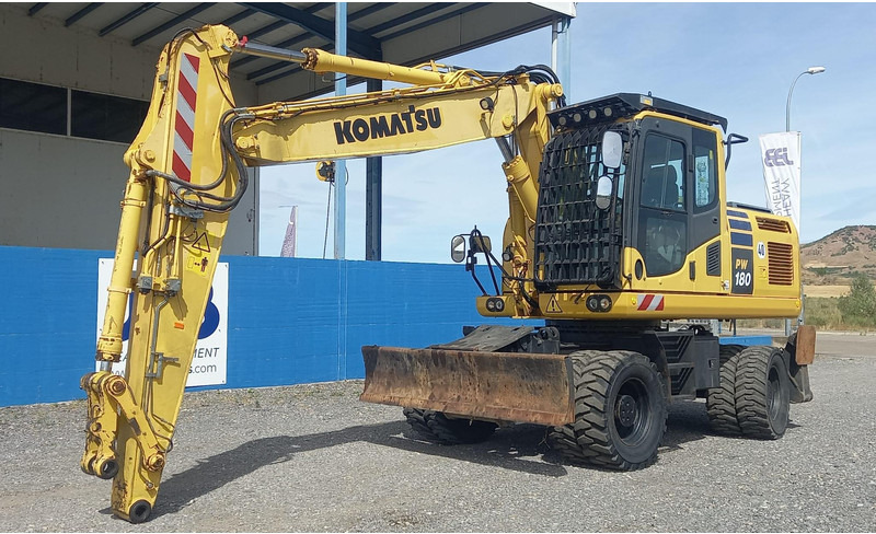 Komatsu PW180-10 - Ekskavator roda: gambar 3 Komatsu PW180-10 - Ekskavator roda: gambar 3