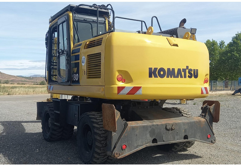 Komatsu PW180-10 - Ekskavator roda: gambar 4 Komatsu PW180-10 - Ekskavator roda: gambar 4