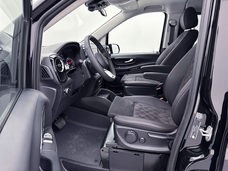 Mercedes-Benz Vito 119 CDI L3 DC *Edition* Leder/alcantara bekleding Dubbel cabine 19"inch AMG Black/Red-Pack Extra Lang Dubbele Schuifdeur Multibe Extra Lang - Van kecil, Van kombi: gambar 5 Mercedes-Benz Vito 119 CDI L3 DC *Edition* Leder/alcantara bekleding Dubbel cabine 19"inch AMG Black/Red-Pack Extra Lang Dubbele Schuifdeur Multibe Extra Lang - Van kecil, Van kombi: gambar 5