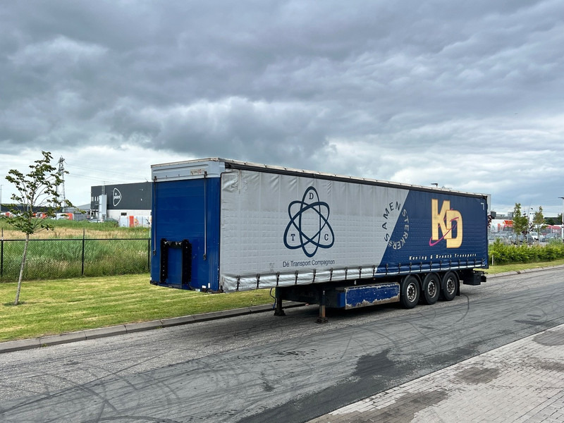 Kögel 3 assige schuizeilen oplegger S?24 / Lift Axle - Semi-trailer dengan terpal samping: gambar 1 Kögel 3 assige schuizeilen oplegger S?24 / Lift Axle - Semi-trailer dengan terpal samping: gambar 1