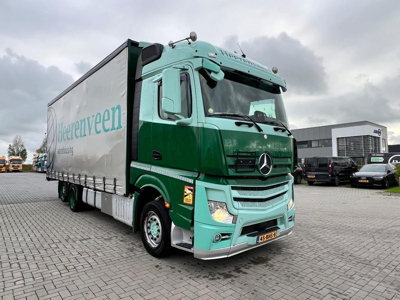 Mercedes-Benz Actros 2745 6x2 bakwagen Schuifzeilen - Truk dengan terpal samping: gambar 3 Mercedes-Benz Actros 2745 6x2 bakwagen Schuifzeilen - Truk dengan terpal samping: gambar 3