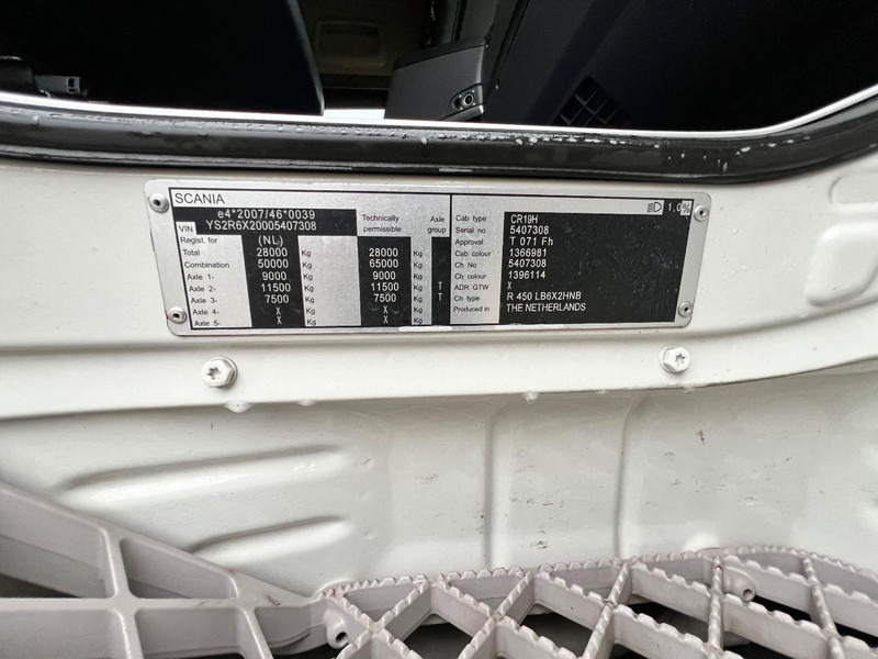 Hook lift Scania R450 6x2 Containersysteem VDL 21.000kg / Haakarmsysteem: gambar 19 Hook lift Scania R450 6x2 Containersysteem VDL 21.000kg / Haakarmsysteem: gambar 19