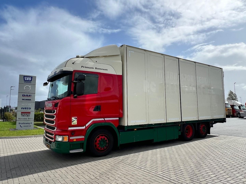 Scania R450 6x2 Highline bakwagen Retarder / Standclma / Full Air / zijdeuren - Truk box: gambar 1 Scania R450 6x2 Highline bakwagen Retarder / Standclma / Full Air / zijdeuren - Truk box: gambar 1