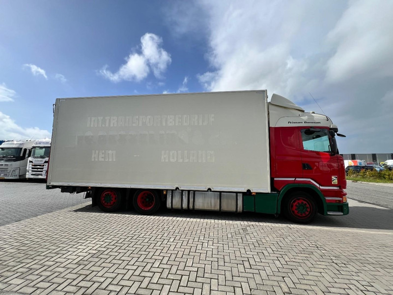 Scania R450 6x2 Highline bakwagen Retarder / Standclma / Full Air / zijdeuren - Truk box: gambar 4 Scania R450 6x2 Highline bakwagen Retarder / Standclma / Full Air / zijdeuren - Truk box: gambar 4