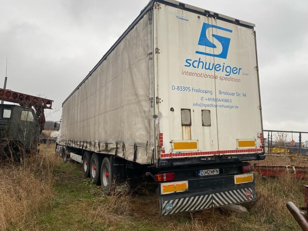 Krone SD - Semi-trailer dengan terpal samping: gambar 3 Krone SD - Semi-trailer dengan terpal samping: gambar 3