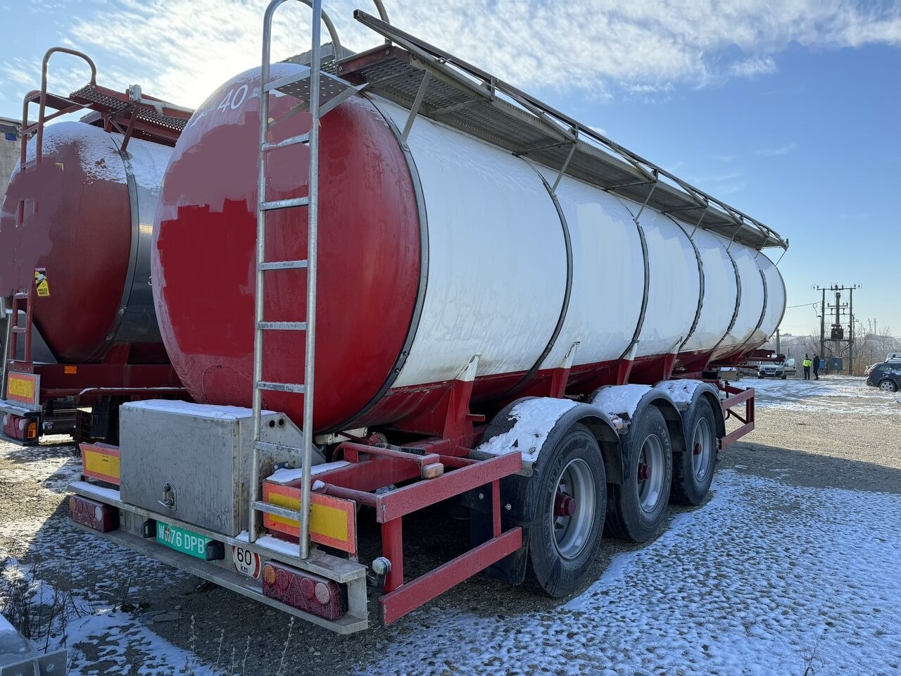 LAG cisterna 30 T - sasiu inox - inox alimentar - 1998 - Semi-trailer tangki: gambar 4 LAG cisterna 30 T - sasiu inox - inox alimentar - 1998 - Semi-trailer tangki: gambar 4