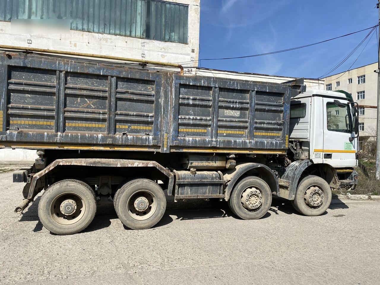 Mercedes-Benz ACTROS MP1 - Truk jungkit: gambar 3 Mercedes-Benz ACTROS MP1 - Truk jungkit: gambar 3