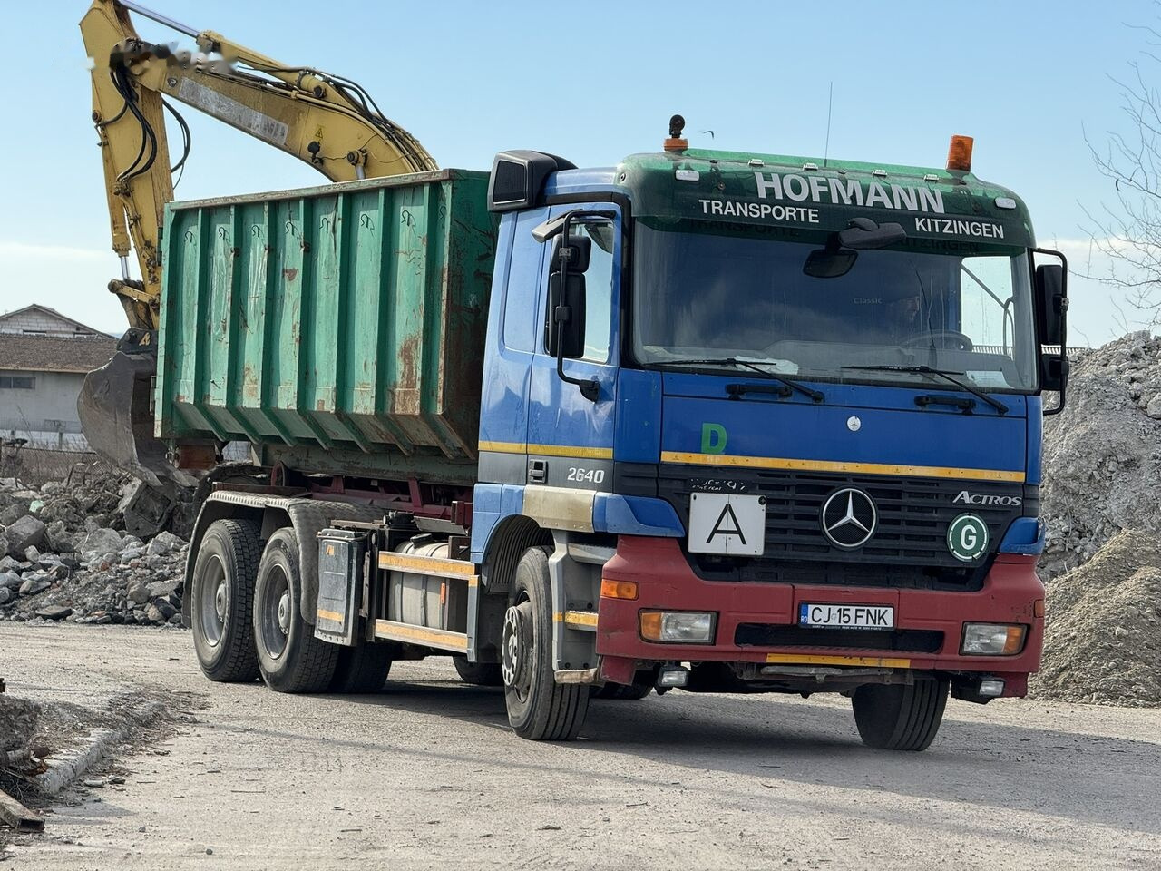 Mercedes-Benz Actros 2640 Abroll Chassy Changer - Truk jungkit: gambar 4 Mercedes-Benz Actros 2640 Abroll Chassy Changer - Truk jungkit: gambar 4