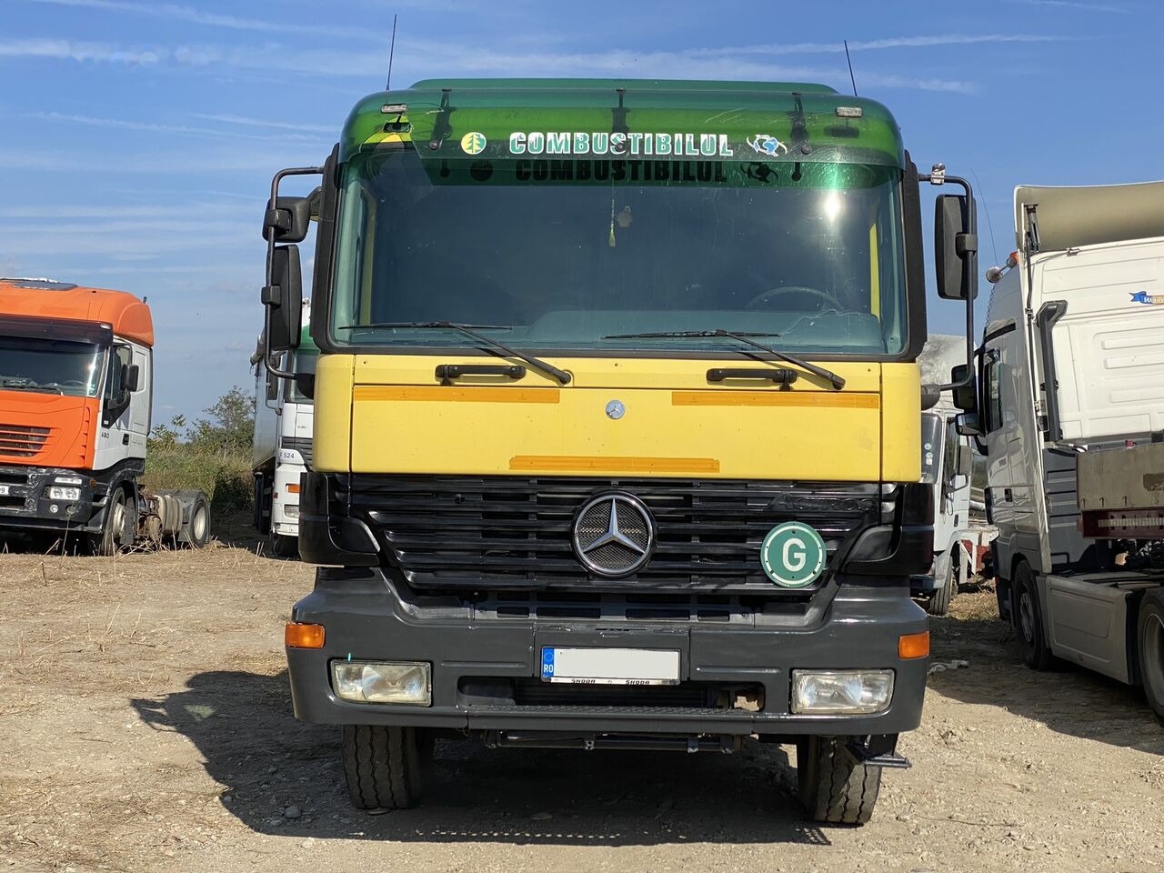 Mercedes-Benz Actros MP1 - Truk flatbed, Truk derek: gambar 5 Mercedes-Benz Actros MP1 - Truk flatbed, Truk derek: gambar 5