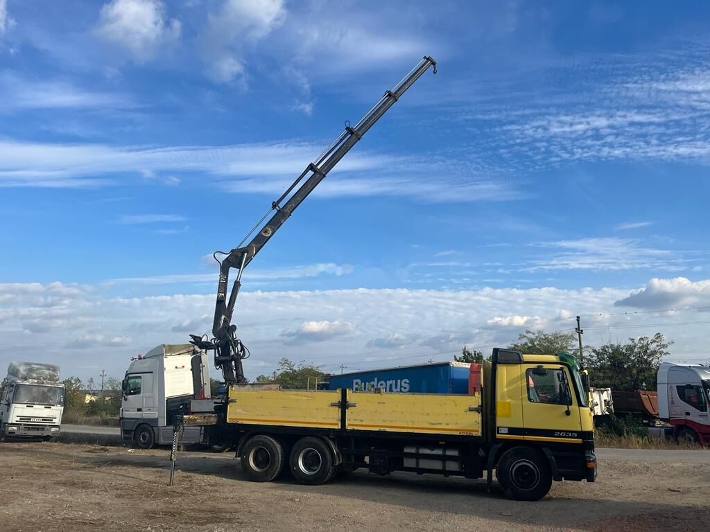 Mercedes-Benz Actros MP1 - Truk flatbed, Truk derek: gambar 3 Mercedes-Benz Actros MP1 - Truk flatbed, Truk derek: gambar 3