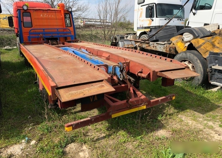 Platforma transport masini cu troliu , rampe extensibile carlig - Mobil derek: gambar 1 Platforma transport masini cu troliu , rampe extensibile carlig - Mobil derek: gambar 1