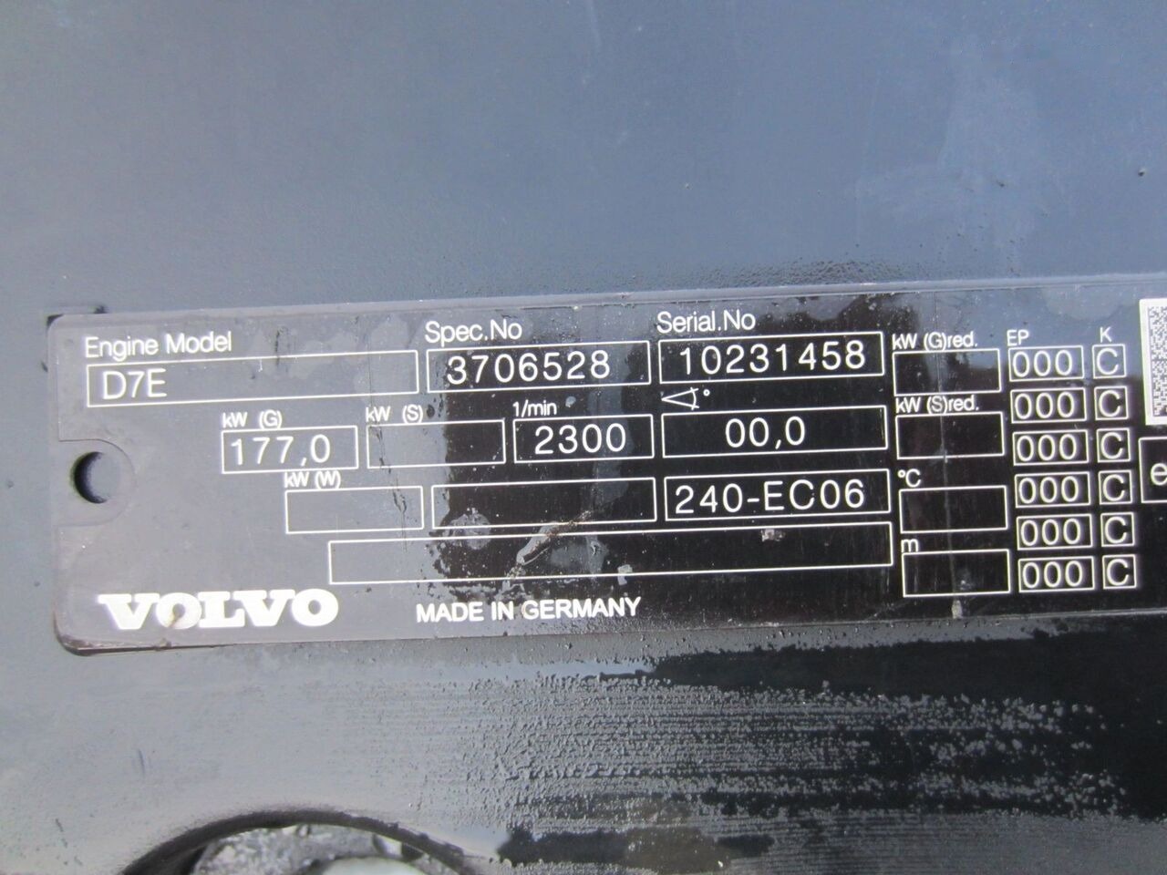 Volvo D7E 240 Volvo FL - Mesin untuk Truk: gambar 4 Volvo D7E 240 Volvo FL - Mesin untuk Truk: gambar 4