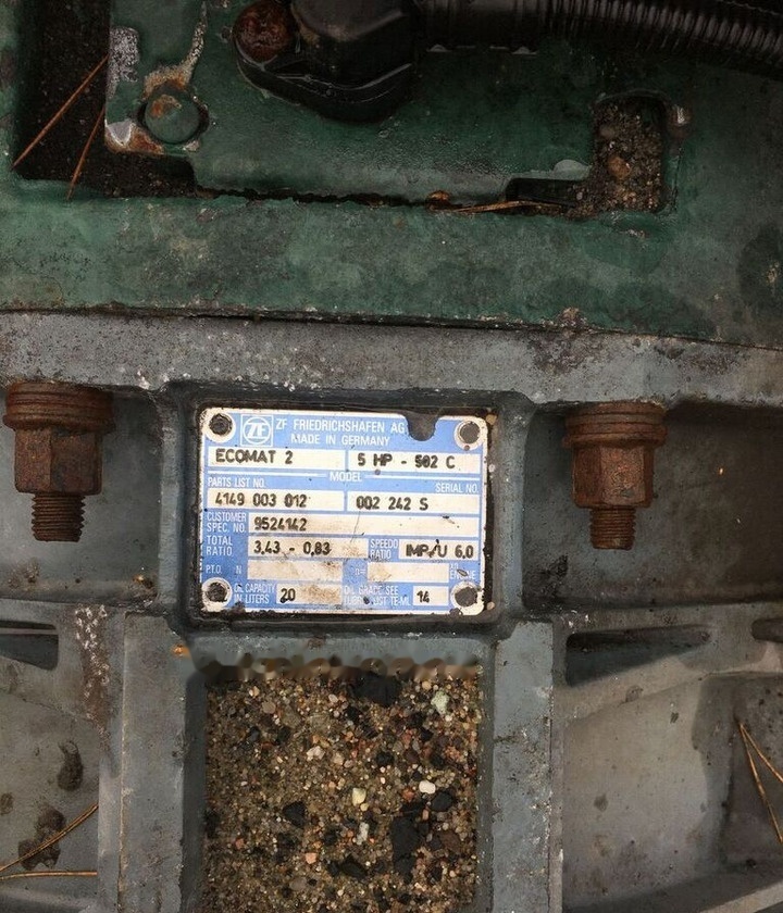 ZF Ecomat 2 5HP502C 4149003012 - Gearbox untuk Bus: gambar 1 ZF Ecomat 2 5HP502C 4149003012 - Gearbox untuk Bus: gambar 1