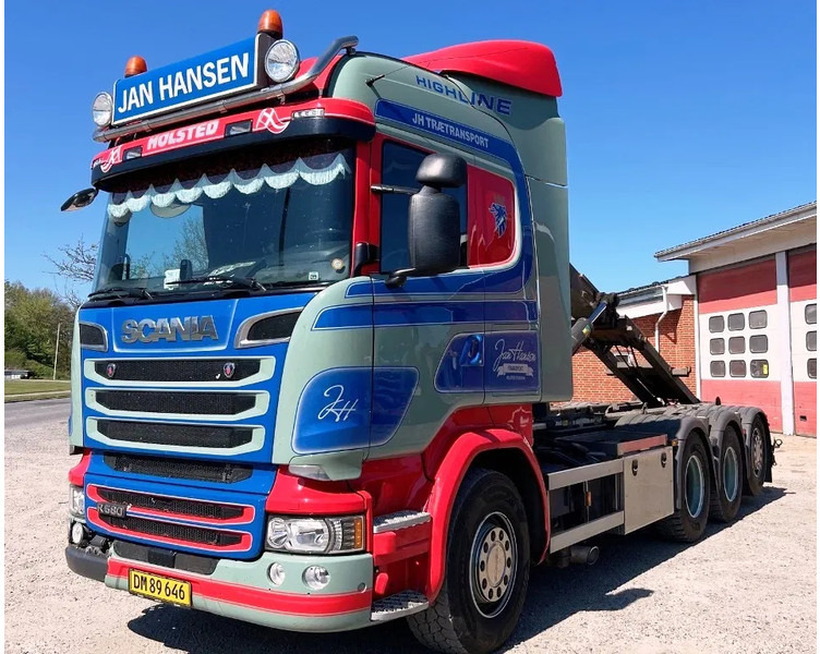 Scania R580 V8 hoglift. Air / Air suspension. - Hook lift: gambar 3 Scania R580 V8 hoglift. Air / Air suspension. - Hook lift: gambar 3