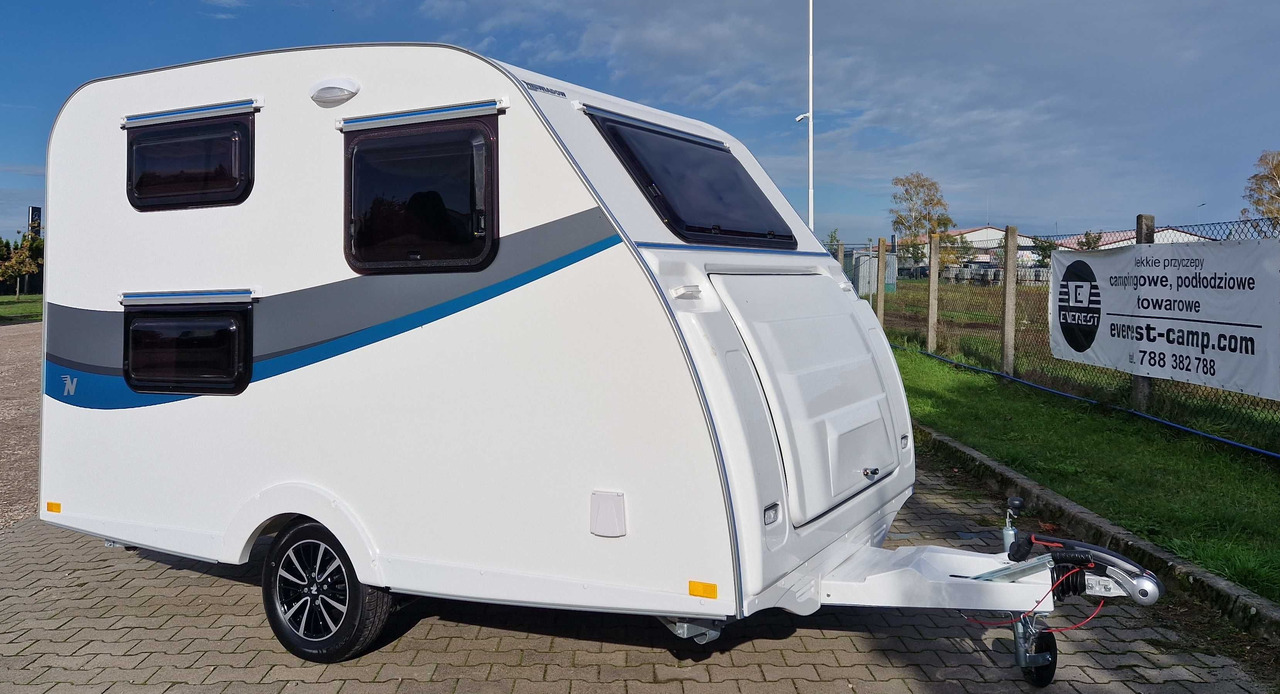 Karavan Nowa Przyczepa kempingowa New Sport 4 mini N-Cross dla 4 osób 750kg: gambar 1