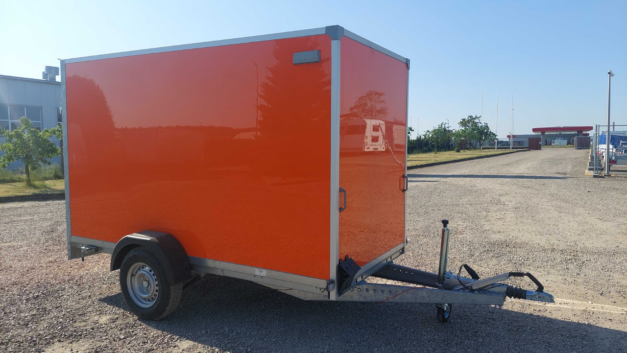 Przyczepa NOWA Kontener Furgon z Trapem Najazd Towarowa Mocna - Trailer mobil: gambar 2 Przyczepa NOWA Kontener Furgon z Trapem Najazd Towarowa Mocna - Trailer mobil: gambar 2
