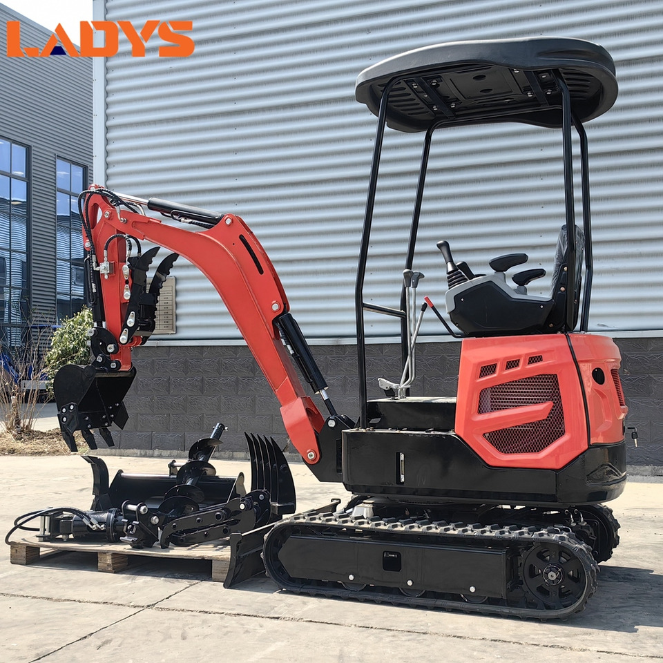 LADYS DY18 Mini Excavator CE Certification Kubota Engine(Factory Outlet) Mini Pelle Minibagger Minikoparka Miniexcavadora - Ekskavator mini: gambar 1 LADYS DY18 Mini Excavator CE Certification Kubota Engine(Factory Outlet) Mini Pelle Minibagger Minikoparka Miniexcavadora - Ekskavator mini: gambar 1