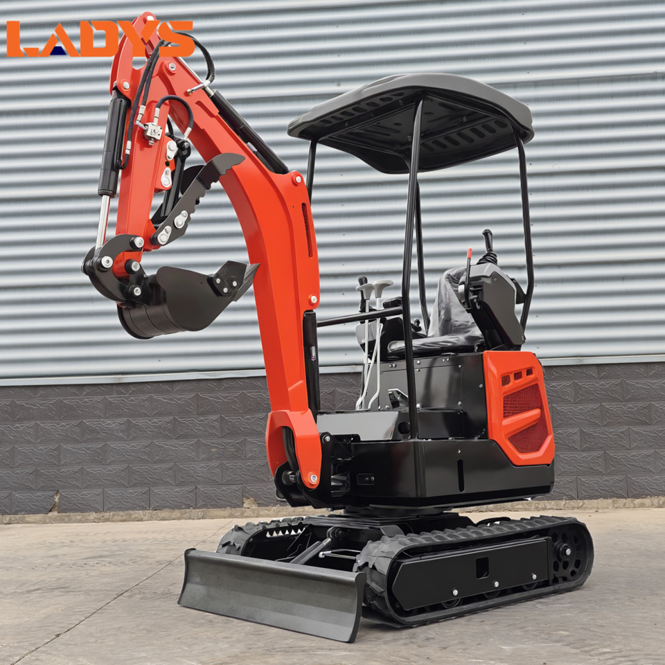 LADYS DY18 Mini Excavator CE Certification Kubota Engine(Factory Outlet) Mini Pelle Minibagger Minikoparka Miniexcavadora - Ekskavator mini: gambar 4 LADYS DY18 Mini Excavator CE Certification Kubota Engine(Factory Outlet) Mini Pelle Minibagger Minikoparka Miniexcavadora - Ekskavator mini: gambar 4
