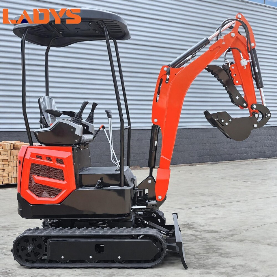 LADYS DY18 Mini Excavator CE Certification Kubota Engine(Factory Outlet) Mini Pelle Minibagger Minikoparka Miniexcavadora - Ekskavator mini: gambar 3 LADYS DY18 Mini Excavator CE Certification Kubota Engine(Factory Outlet) Mini Pelle Minibagger Minikoparka Miniexcavadora - Ekskavator mini: gambar 3