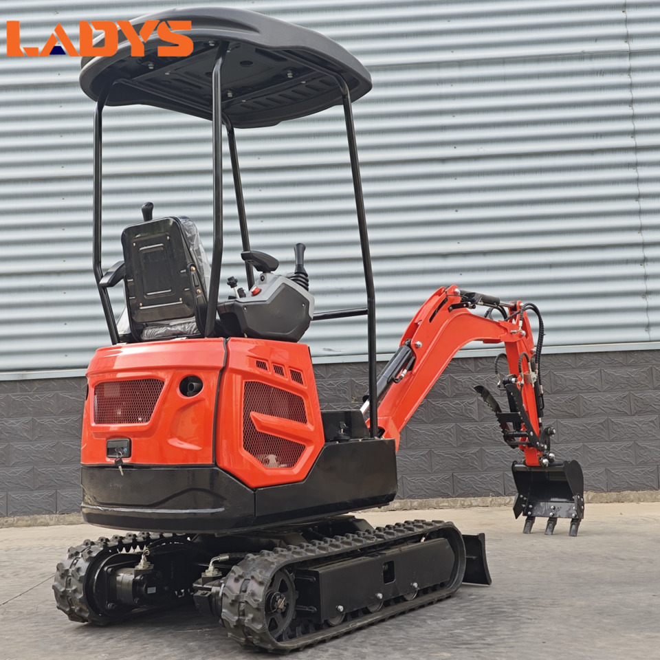 LADYS DY18 Mini Excavator CE Certification Kubota Engine(Factory Outlet) Mini Pelle Minibagger Minikoparka Miniexcavadora - Ekskavator mini: gambar 5 LADYS DY18 Mini Excavator CE Certification Kubota Engine(Factory Outlet) Mini Pelle Minibagger Minikoparka Miniexcavadora - Ekskavator mini: gambar 5