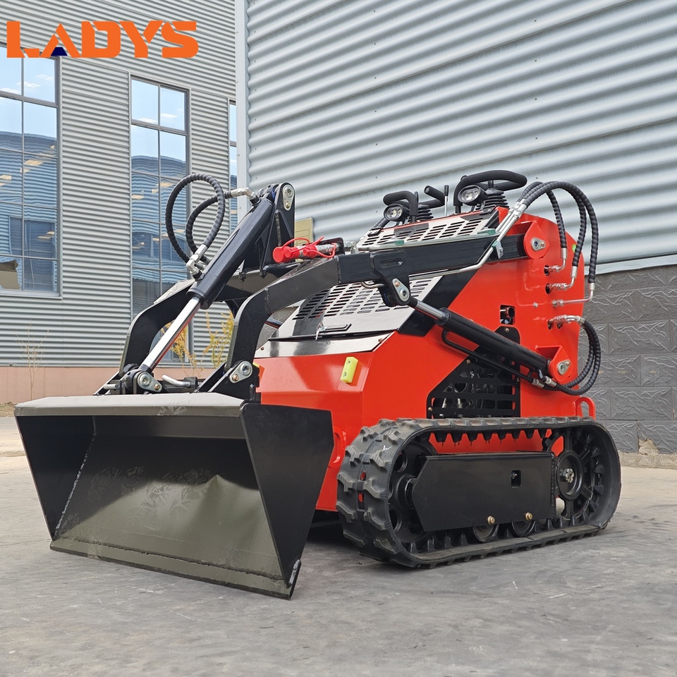 LADYS Free Shipping Mini Skid Steer Loader Compact Track Electric/Diesel Chinese Mini Skid Steer Loader For Sale With Mini Skid Steer Attachments 4 In 1 Bucket - Skid steer: gambar 5 LADYS Free Shipping Mini Skid Steer Loader Compact Track Electric/Diesel Chinese Mini Skid Steer Loader For Sale With Mini Skid Steer Attachments 4 In 1 Bucket - Skid steer: gambar 5
