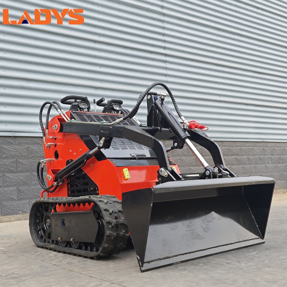 LADYS LA380 Mini Skid Steer CE Certification Kubota Engine(Factory Outlet) Mini Skid steer Loader For Sale - Skid steer: gambar 3 LADYS LA380 Mini Skid Steer CE Certification Kubota Engine(Factory Outlet) Mini Skid steer Loader For Sale - Skid steer: gambar 3