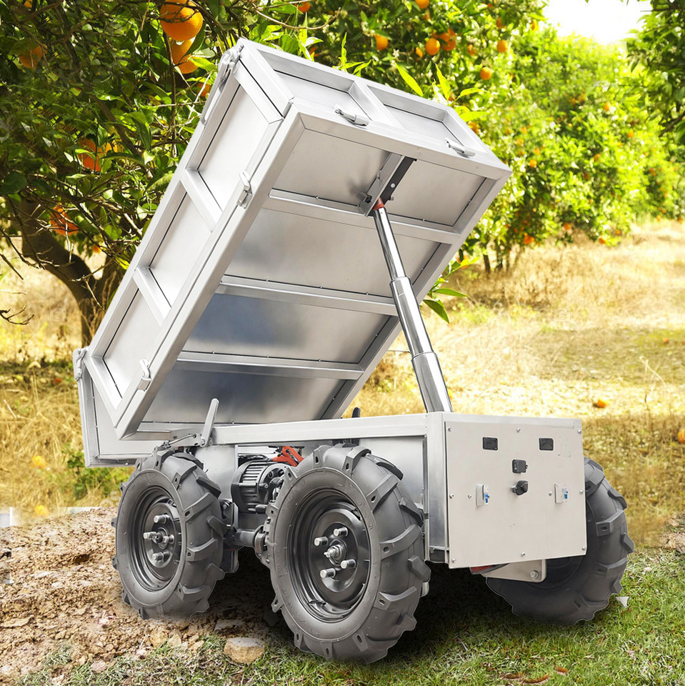LEZUM D-600 All-Terrain Four-Wheel Drive And Eight-Wheel Drive Transport Truck, Mountain Area Farm Orchard Greenhouse Construction Site Creeper Remote Control Electric Agricultural Transport Vehicle - ATV: gambar 5 LEZUM D-600 All-Terrain Four-Wheel Drive And Eight-Wheel Drive Transport Truck, Mountain Area Farm Orchard Greenhouse Construction Site Creeper Remote Control Electric Agricultural Transport Vehicle - ATV: gambar 5