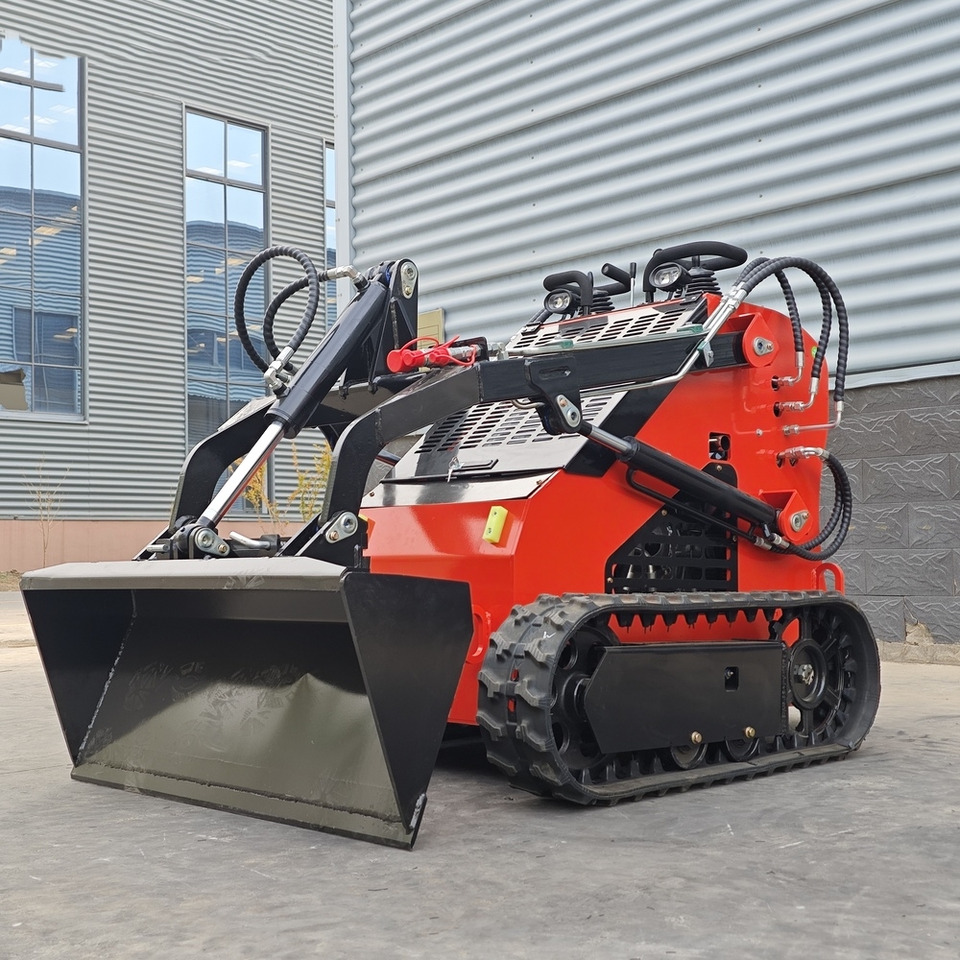 LEZUM Free Shipping Mini Skid Steer Loader Compact Track Electric/Diesel Chinese Mini Skid Steer Loader For Sale With Mini Skid Steer Attachments 4 In 1 Bucket - Skid steer: gambar 5 LEZUM Free Shipping Mini Skid Steer Loader Compact Track Electric/Diesel Chinese Mini Skid Steer Loader For Sale With Mini Skid Steer Attachments 4 In 1 Bucket - Skid steer: gambar 5