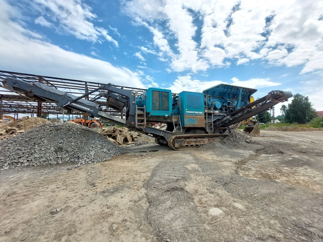 Powerscreen Premiertrak 400 - Tanaman penghancur mobil: gambar 1 Powerscreen Premiertrak 400 - Tanaman penghancur mobil: gambar 1
